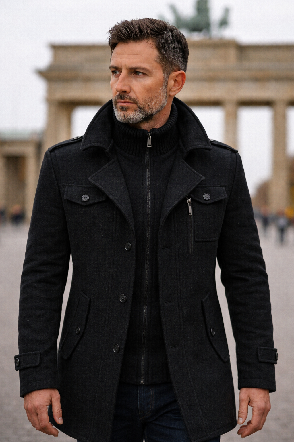 Sebastián | Abrigo de dos piezas