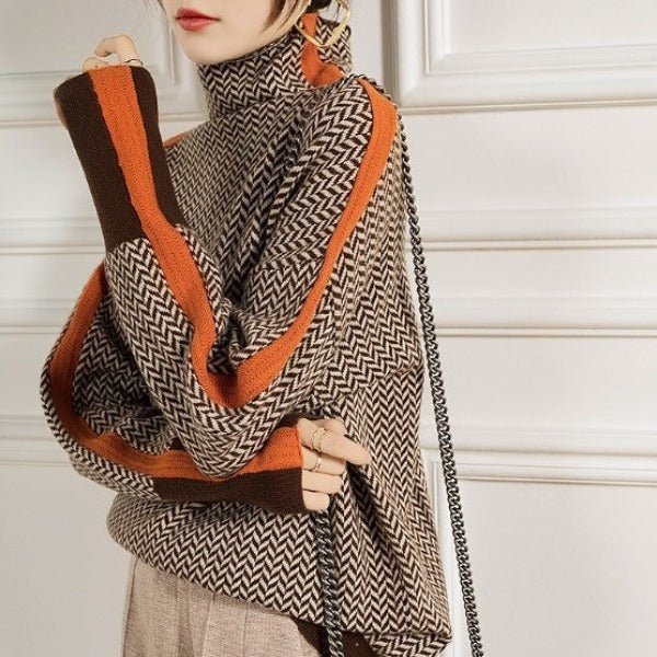 Esmeralda | Jersey con rayas contrastes